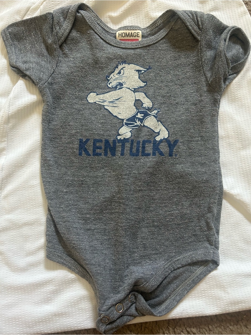 Homage Kentucky Wildcats Baby Onesie - Size 6-12 Months